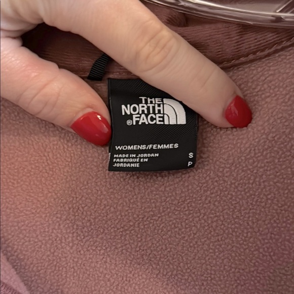 The North Face Maroon Quarter-Zip Pullover - Picture 3 of 10